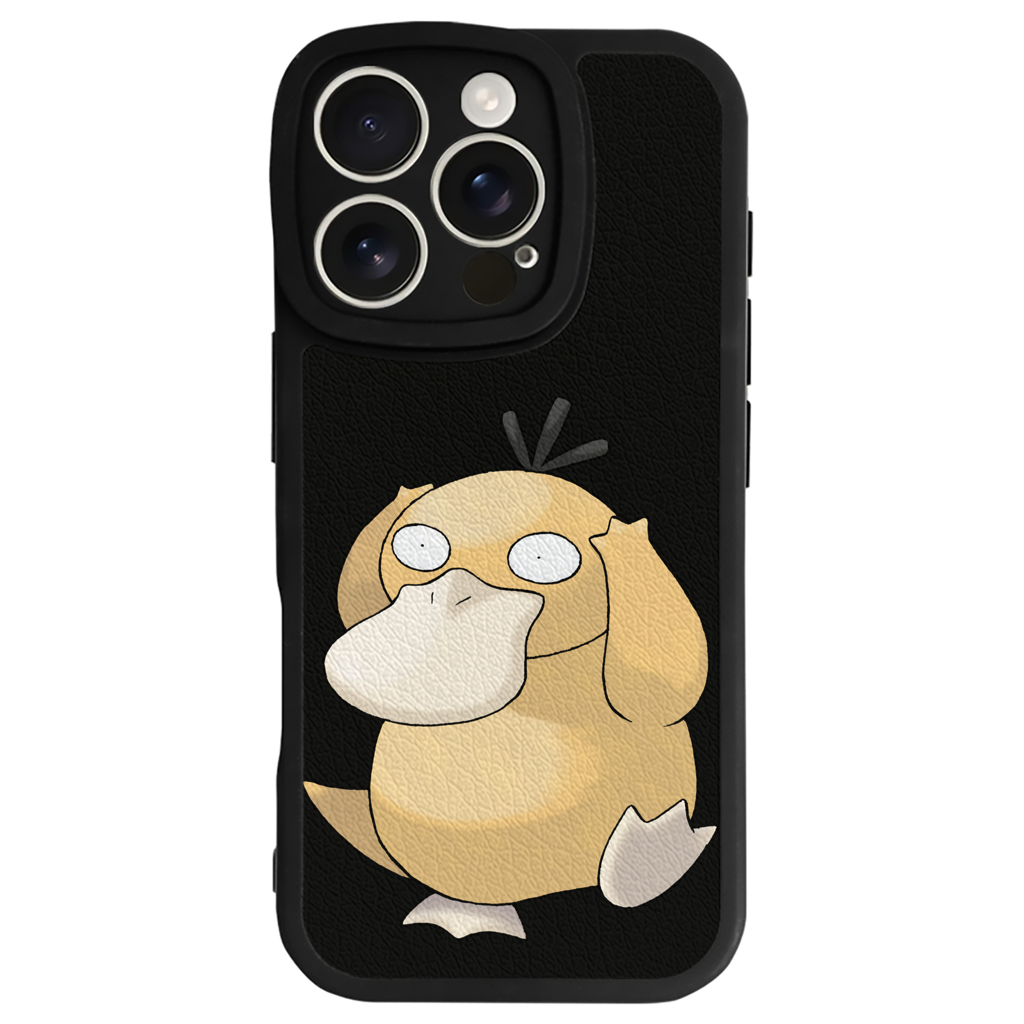（画像用） ポケットモンスター Pokémon 【iPhone 16シリーズ対応】シリコンスマホケース（レザー調） 材質：シリコン
